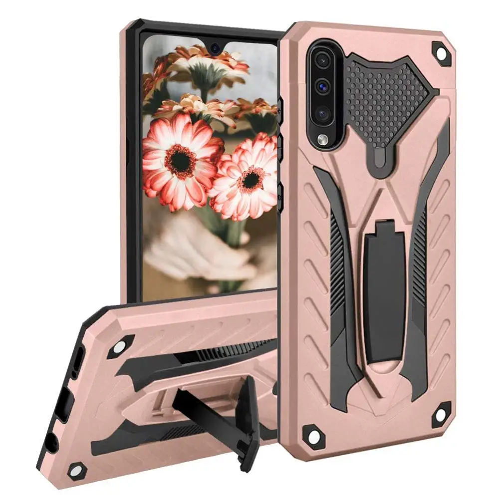 Rose Gold Чехол для Xiao mi Red mi Note 8 7 6 5 Pro Red mi 7 8 7A 5 Plus чехол mi litary армированный чехол с подставкой для Xiaomi mi 9T A3 A2 Lite CC9e - Цвет: Rose Gold