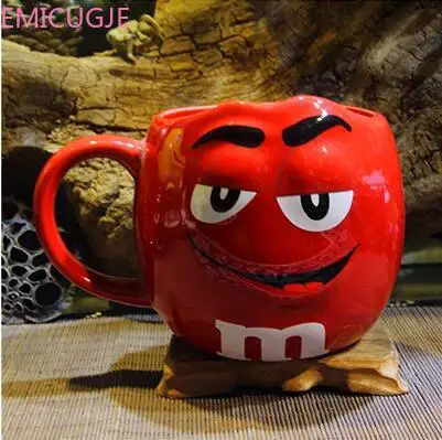 Чаша с блюдцем для воды чаша чая Oatmea инструмент милые M &amp M's MM кофейные и