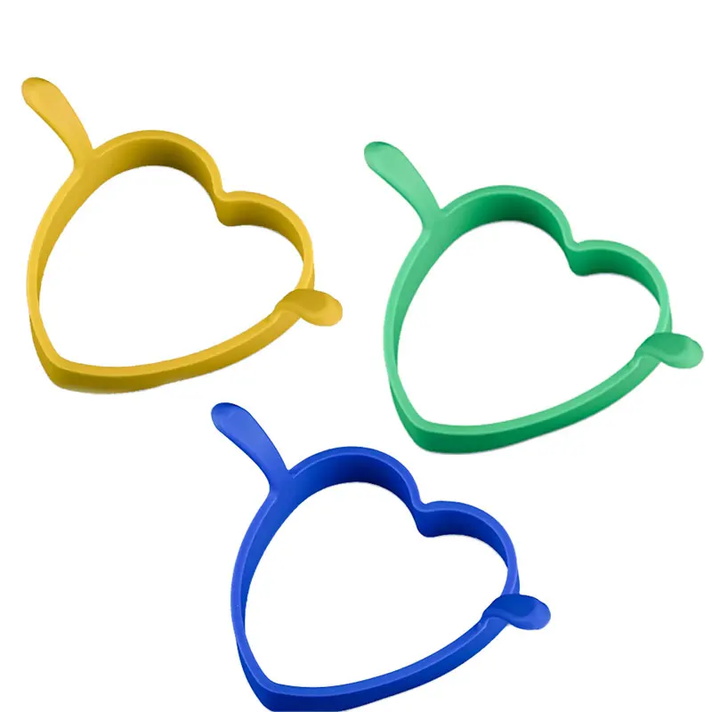 1 шт Силиконовое кольцо в форме сердца кухонная форма для блинов - Цена: 44,26 руб.