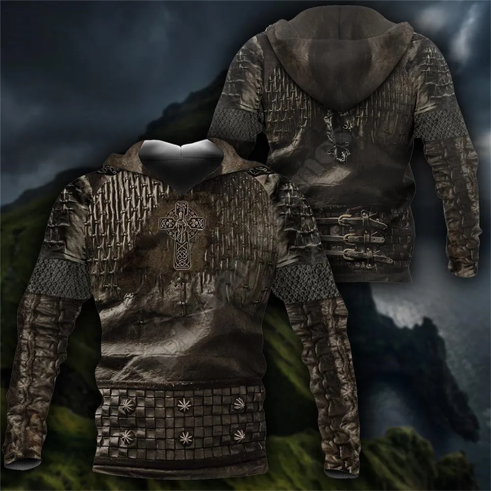 Ирландский армированный Рыцарь Воин Chainmail 3D печатная модель мужские женские