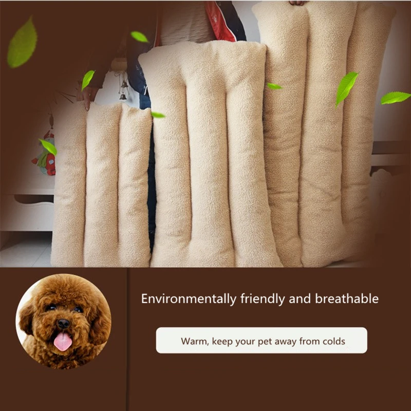 Теплый и дышащий коврик для домашних животных ручная стирка мягкий собак