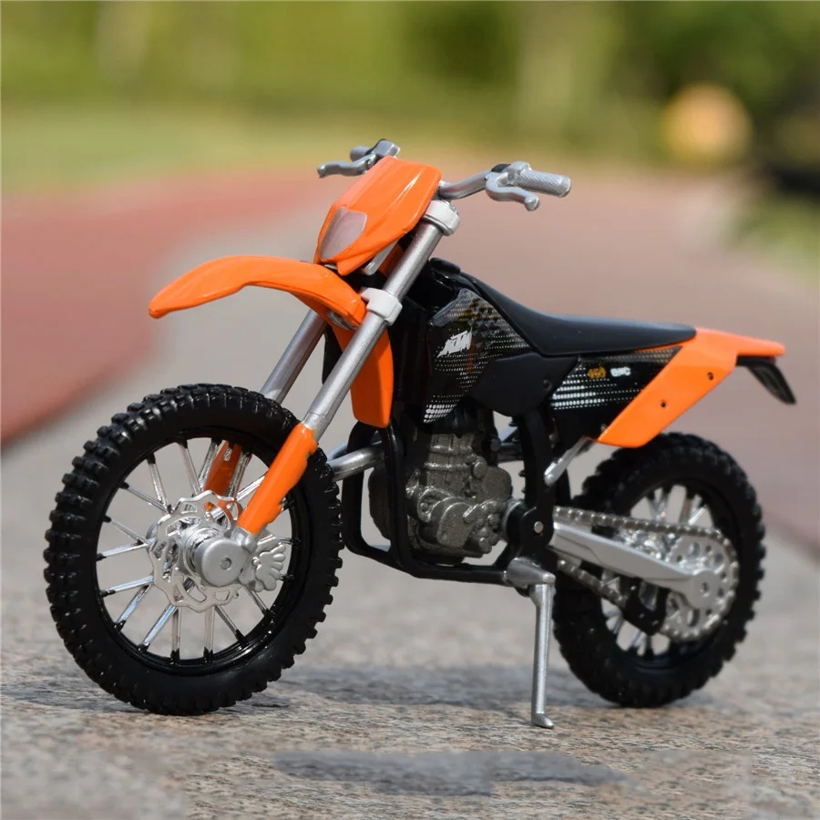 Мотоциклы Maisto KTM 1/18 EXC модели мотоциклов литые с дисплеем подарок на день рождения