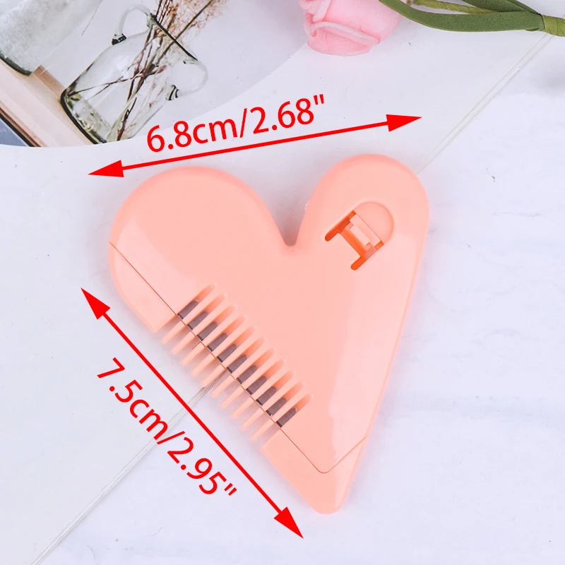 

Women Mini Trimming Combs Razor Accessories Thinning Hair Cutting Comb Pubic Bikini Hair Remover Trimming Tools