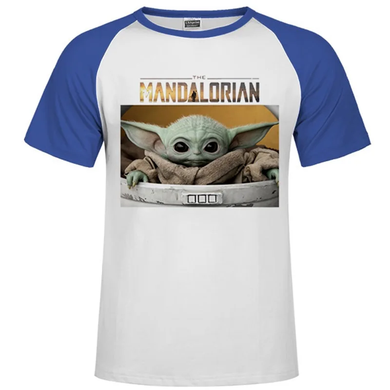 Новинка 2020 года модная мужская одежда с принтом Звездные войны Футболка