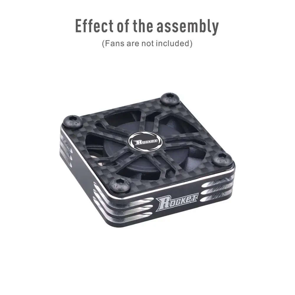 rocket 40x40 мм 30x30 мм углеродного глушит