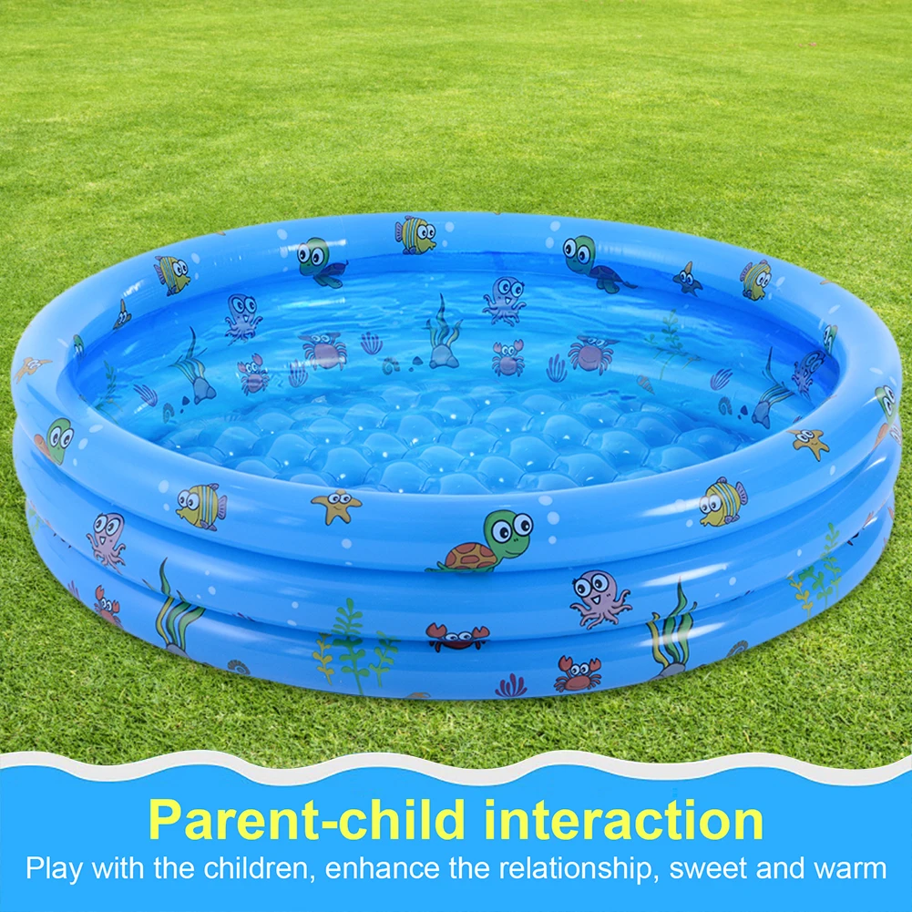 

Inflatable Bathtubs Baby Kids Home Outdoor Swimming Pool Bathing Tub Thickened PVC Children Basin Ocean Ball Pool Sport Play Toy
