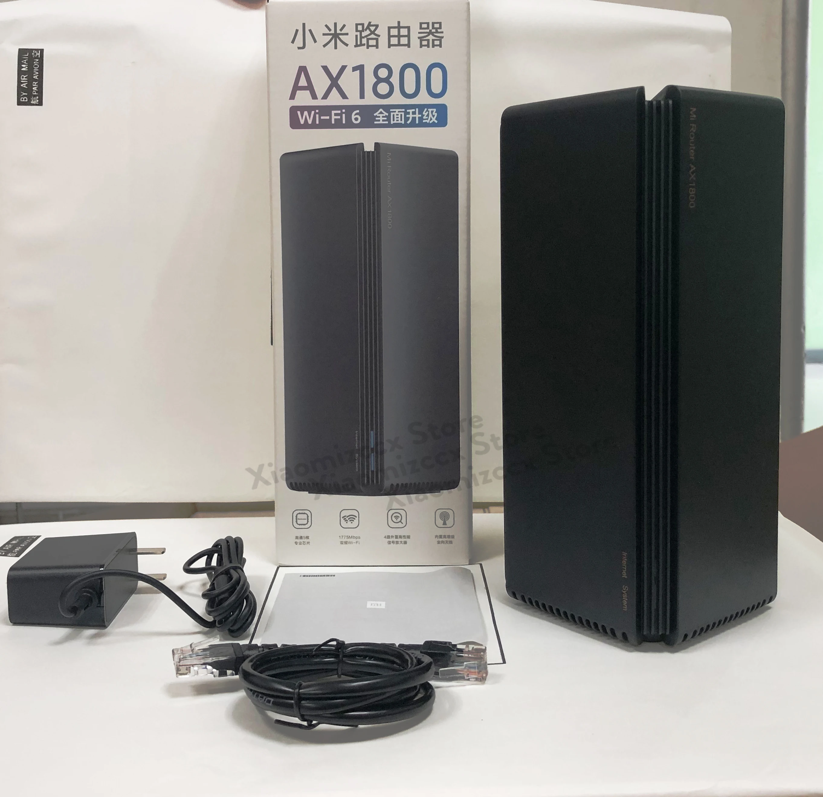 Новейший маршрутизатор Xiaomi AX1800 Wifi 6 гигабитный 2 4G 5 ГГц ядер двухдиапазонный OFDMA с
