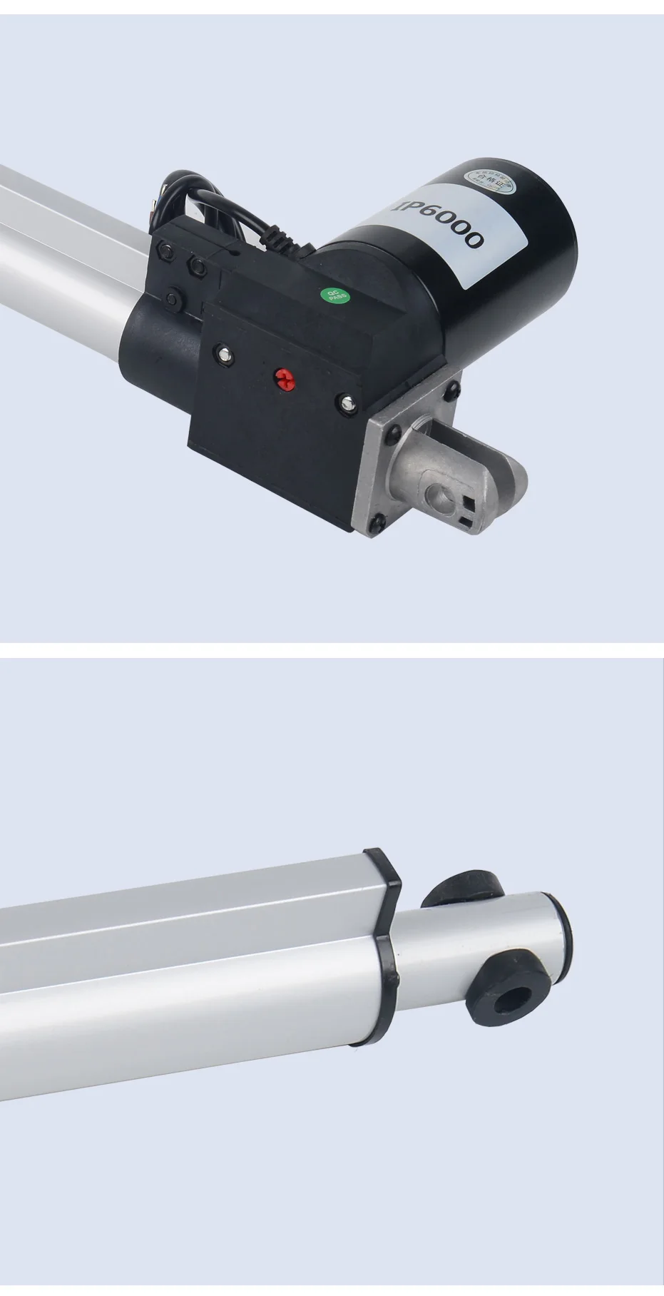 TAIXI 2000N/200 кг 3000N/300 кг Центральный замок привод постоянного тока двигатель линейный привод 450 мм 500 мм 550 мм 600 мм ход алюминиевый сплав