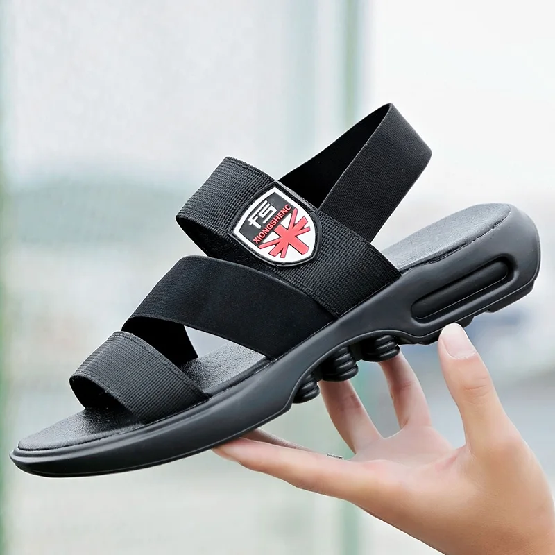 

Sandles вьетнамские пляжные летние большие пляжные мужские повседневные сандалии-гладиаторы мужские большие белые кожаные прогулочные резин...