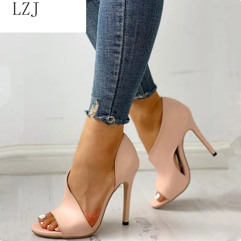 Туфли лодочки женские на высоком каблуке пикантные вечерние туфли серебристые