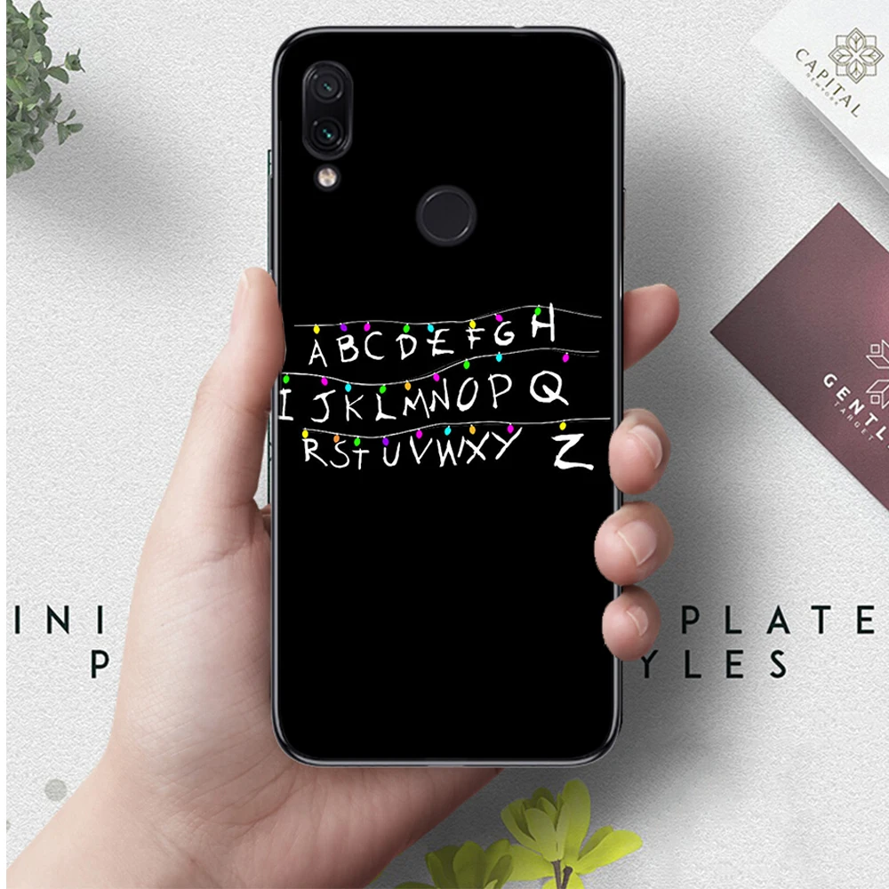 1 Lavaza Stranger Things Рождество огни силиконовый чехол для Xiaomi Redmi Note 4X5 5A Prime 6 7 8 Pro 8T - Цвет: 1
