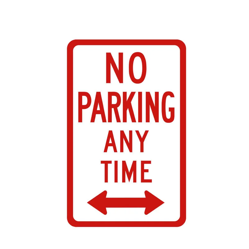 Автомобильный стикер Aliauto "Запрещено парковаться" для мотоциклов Suzuki, Peugeot, Honda Civic, Kia, изготовленный из водонепроницаемого ПВХ, с защитой от царапин, размером 15 см * 9 см.