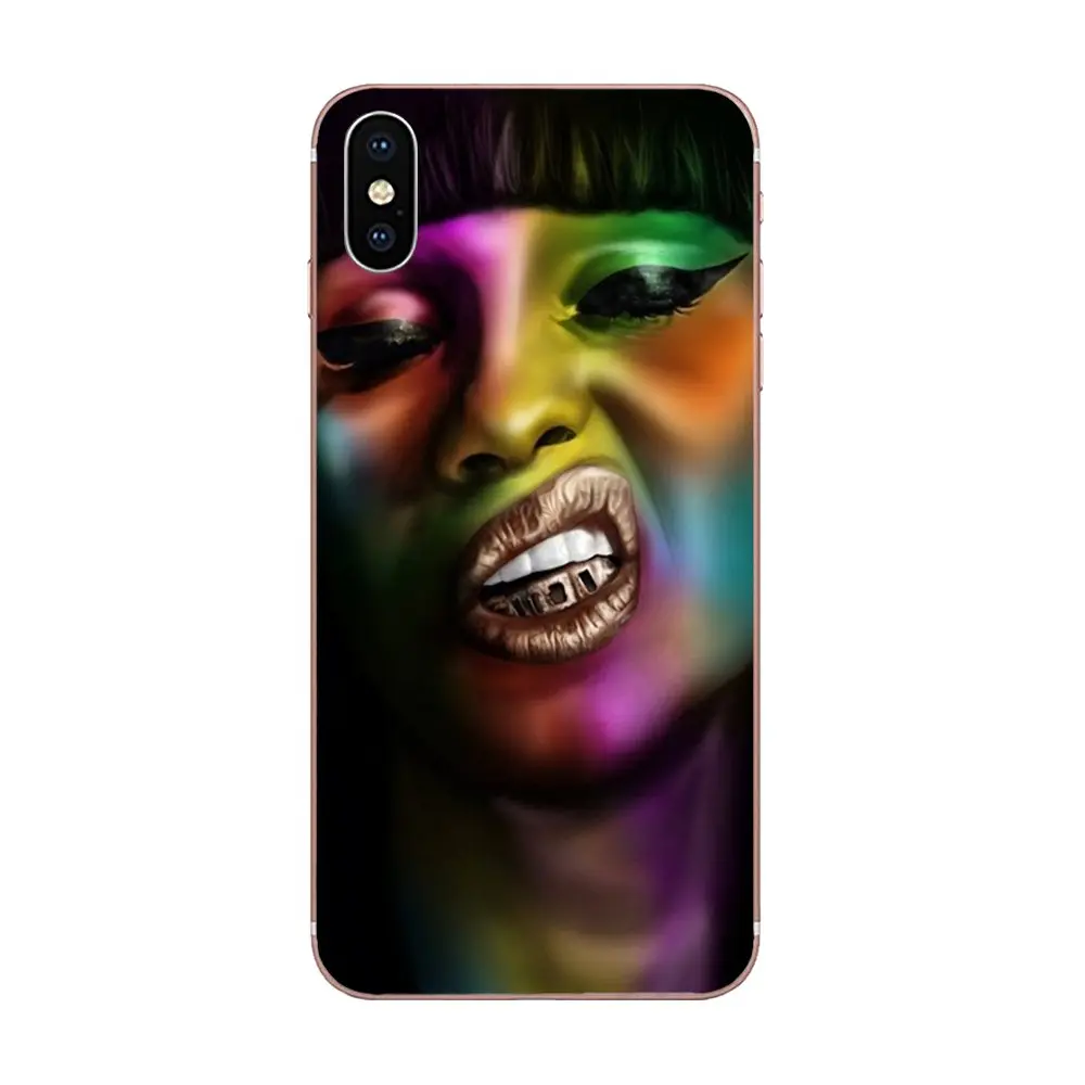 Unny девушка Cardi B шаблон ТПУ для sony Xperia Z Z1 Z2 Z3 Z4 Z5 compact Mini M2 M4 M5 T3 E3 E5 XA XA1 XZ Премиум