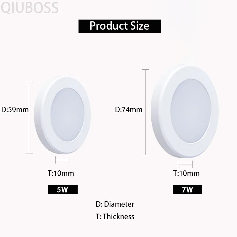 Миниатюрные светодиодные Настенные светильники потолочные лампы с