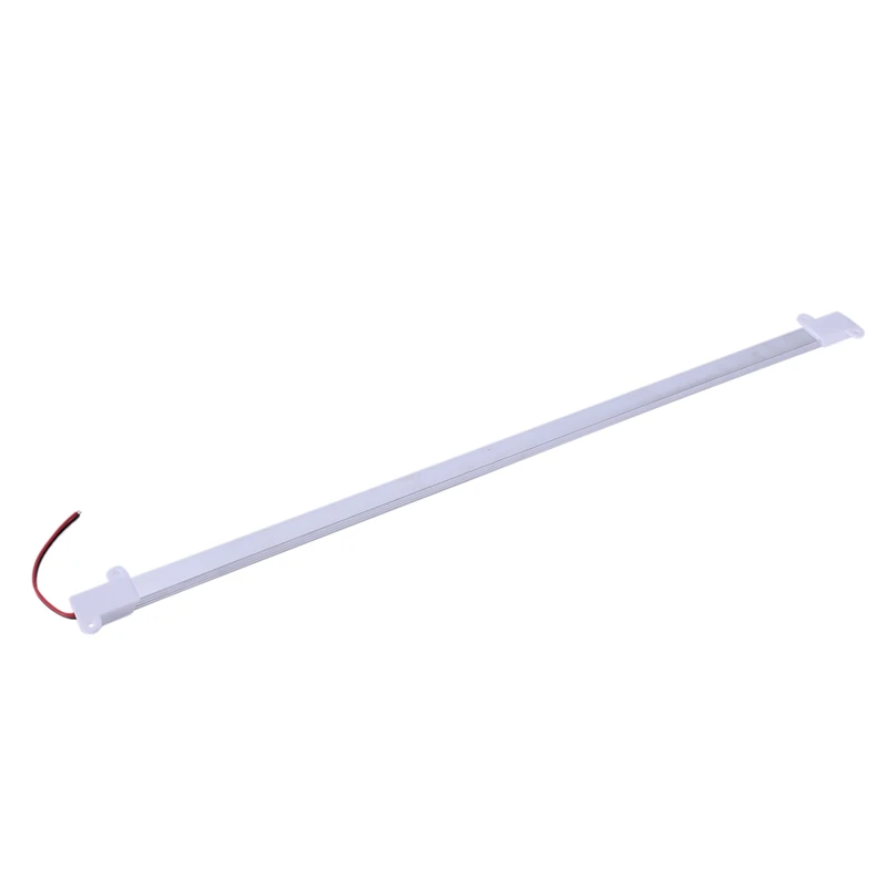 

2x 50CM 12V 36 LED 5630 SMD Hard Strip Light Aluminum Shell With End Cap White