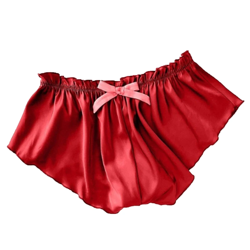 

Women Home Underwear Female Solid Color Short Panties Ladies Plus Size Sexy Briefs Interior Lingeries Summer Cool Underpants New