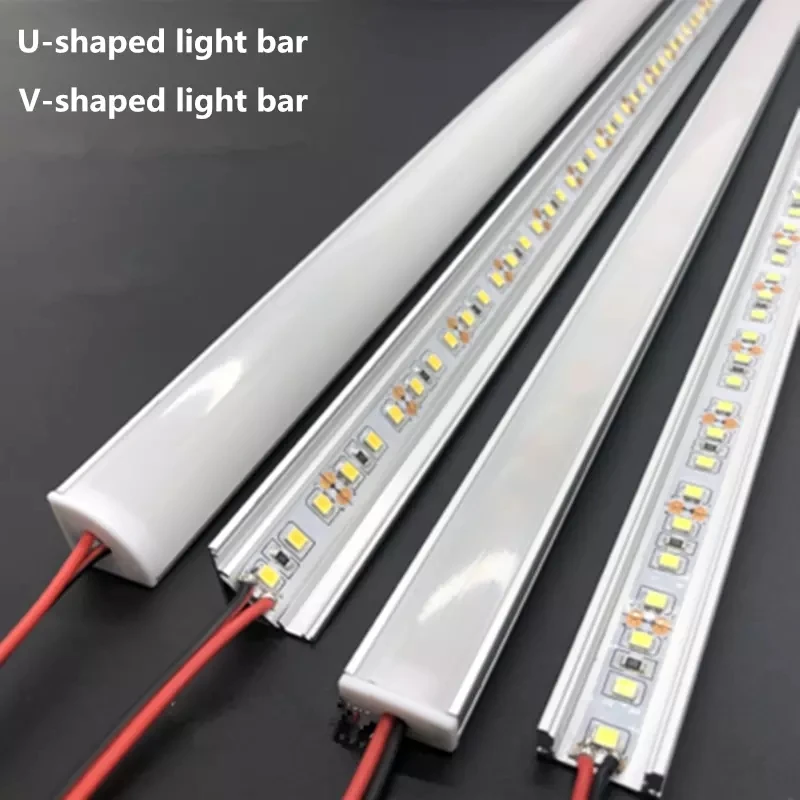 

LED aluminum rigid light bar DC12V 50CM 20 inch U/V-shape 5730 36LEDs LED aluminum channel Home decoration lighting