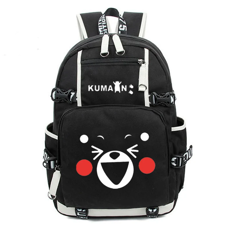 Японские школьные ранцы для косплея Kumamon Kawaii девочек и мальчиков рюкзак