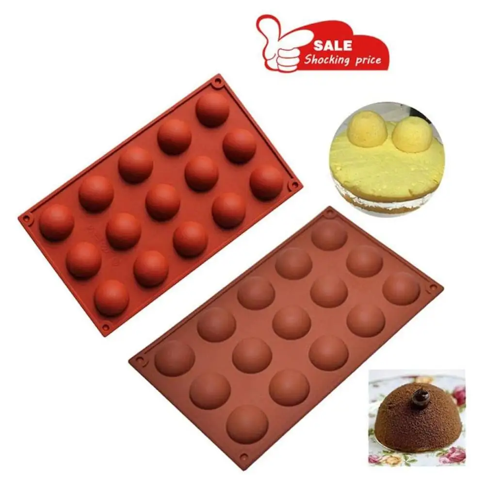 2021 форма для торта полукруглый шар сфера силиконовые формы маффинов шоколада
