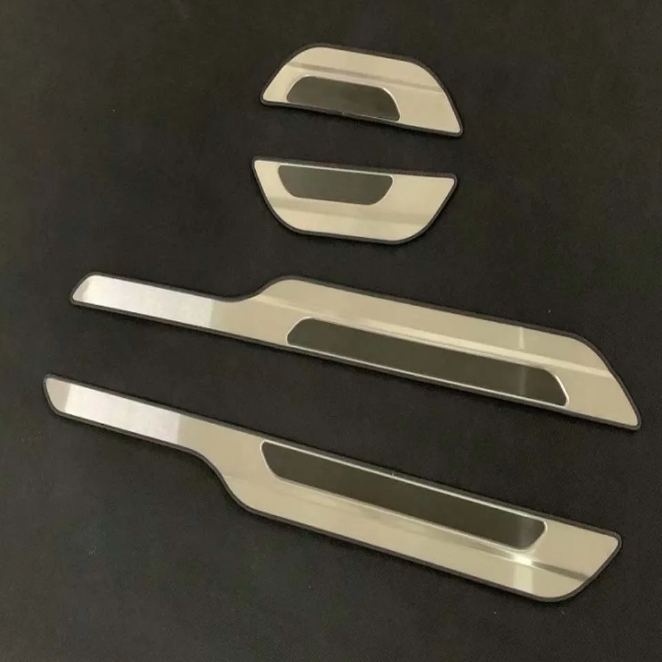 Новинка накладки на пороги дверей для хэтчбека Toyota Corolla из нержавеющей стали