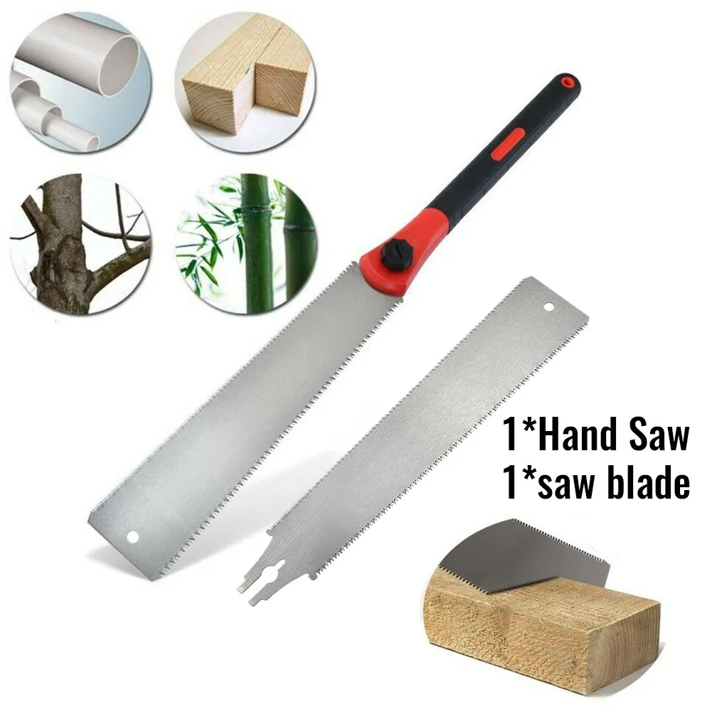 

SK5 Japanese Saw Hand Saw Blade Pull Saw 3 Edge Teeth 65 HRC Wood Cutter For Tenon Wood Bamboo Plastic Cutting Woodworking Tool