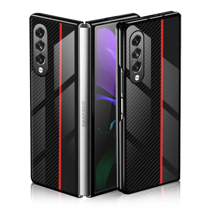 

Tempered Case For Samsung Galaxy Z Fold 3 Case For F9260 Case Galaxy Z Fold3 5G Case