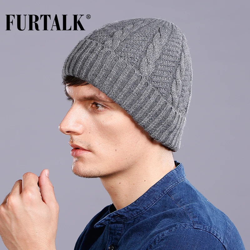 Меховая шерстяная мужская шапка зимние шапки для мужчин Женская бархатная