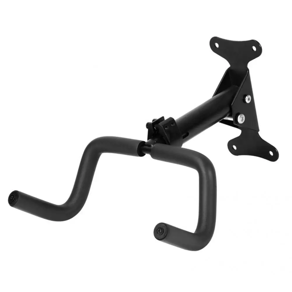 

Easily Install Sturdy Bicycle Rack Mount Hook MTB Road Hanger Black Bike Wall Hook Solid for Outdoor