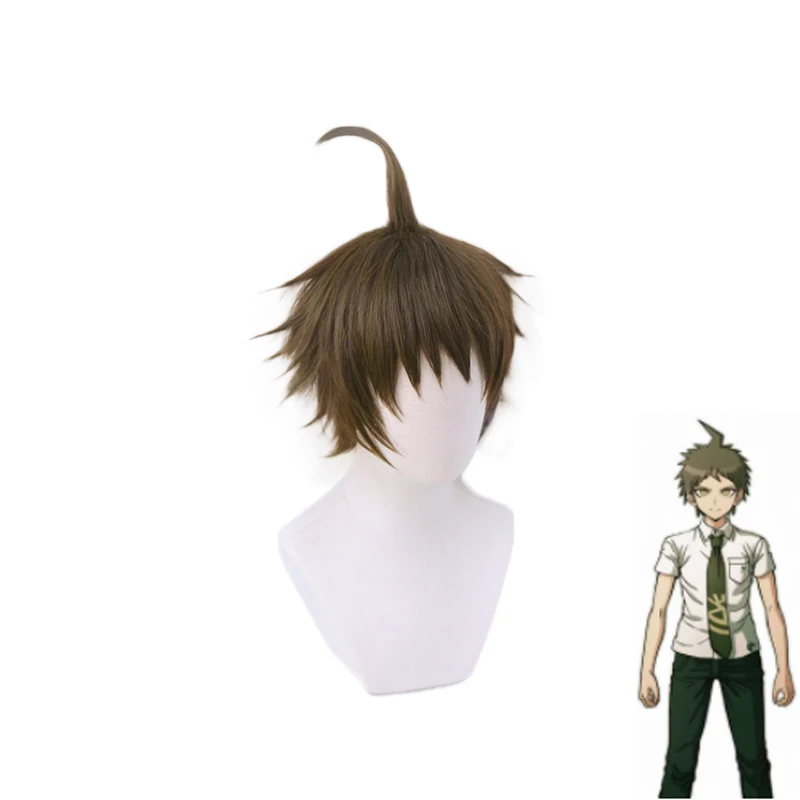 Danganronpa Хината Hajime парик Косплэй костюм супер ботинки для косплея данганронпа