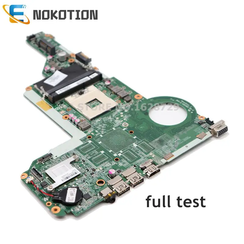 NOKOTION 713257-001 713257-501 DA0R62MB6E1 REV E для HP Pavilion 14 15 17 series Материнская плата ноутбука HD4000