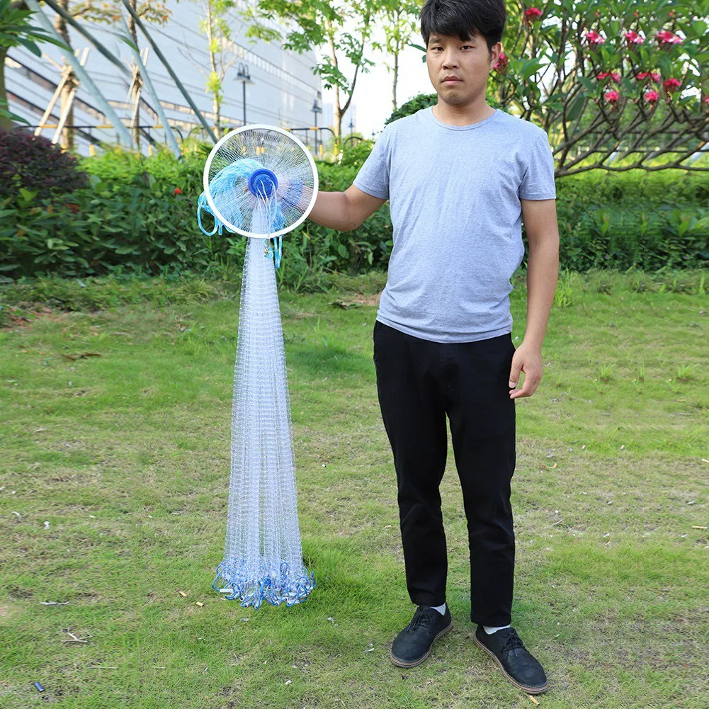 Бесплатная доставка рыболовная сеть с грузилом кастинговая американская ручная