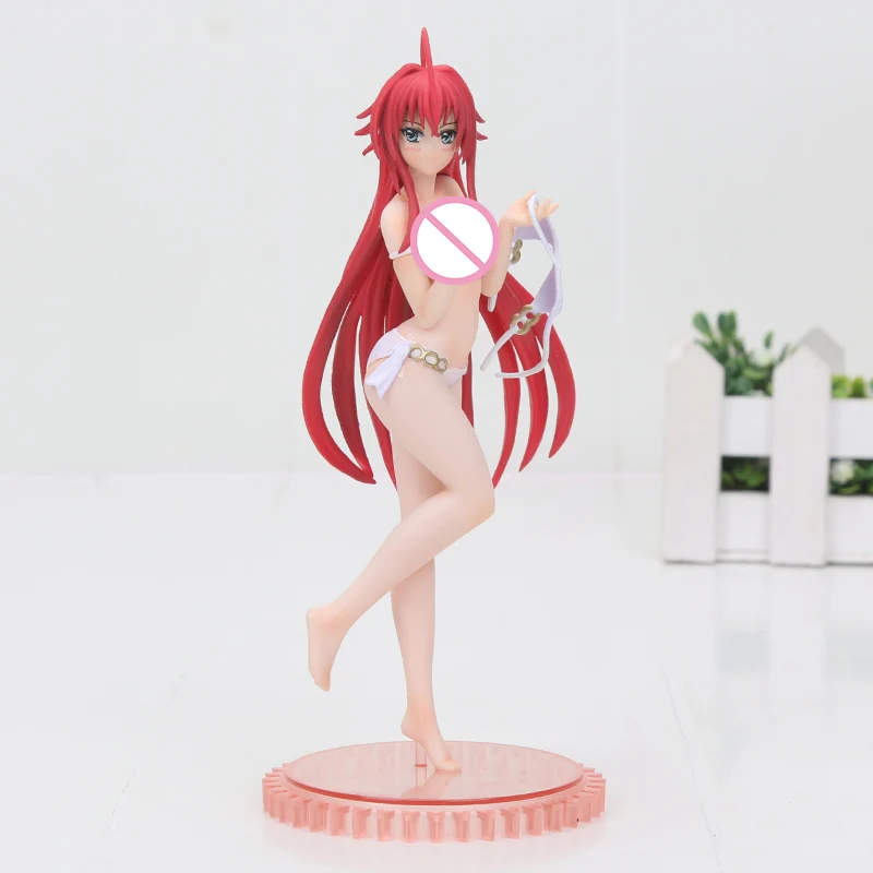 Аниме средней школы DxD Фигурка кролика девушки Rias Gremory Himejima Akeno купальники Ver. 1/12 Масштаб ПВХ фигурка модель игрушки - Цвет: 4 without box