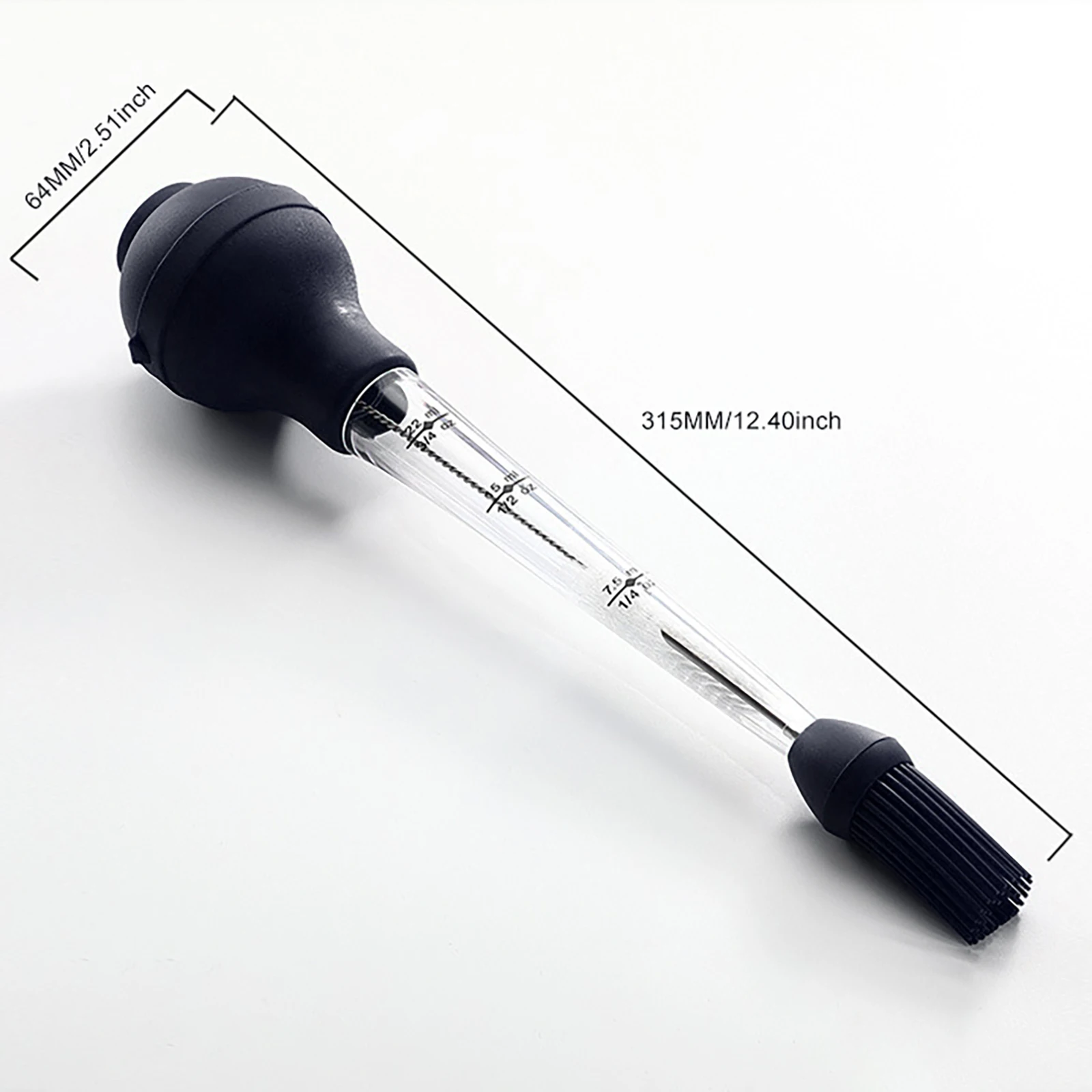 Капельница для масла индейки Пипетка готовки курицы пищи барбекю Бастер шприц