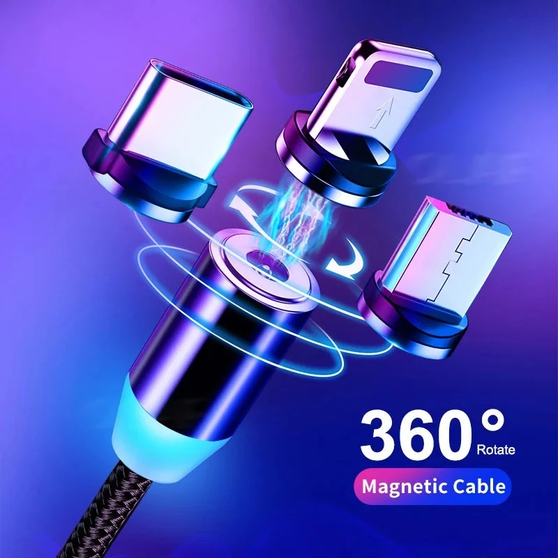 Фото Магнитный USB кабель 1 м 2 Micro Type C провод для быстрой зарядки iPhone 12 11 Pro Max XS 6 7 8 Xiaomi Redmi Магнитный USB кабель 1 м 2 Micro Type C провод для быстрой зарядки iPhone 12 11 Pro Max XS 6 7 8 Xiaomi Redmi