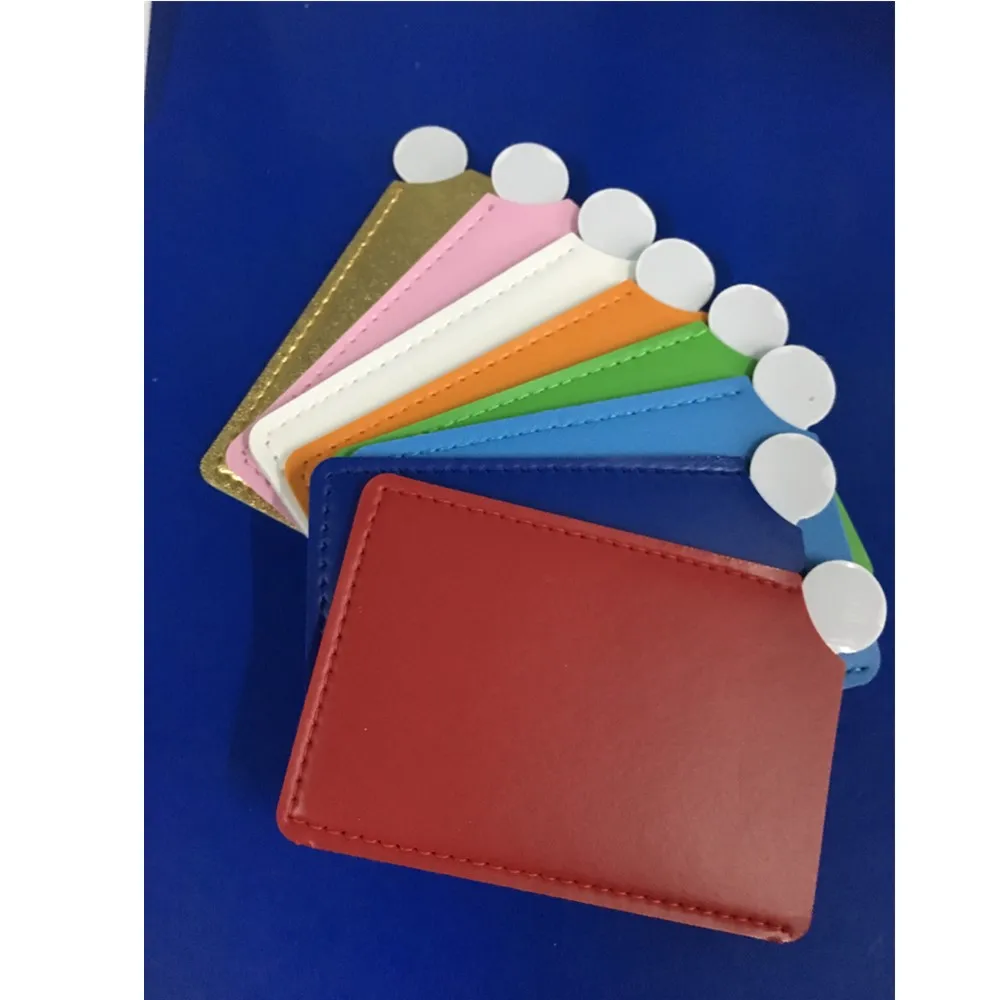 Индивидуальное зеркало для макияжа с логотипом клиента небьющееся маленькое из