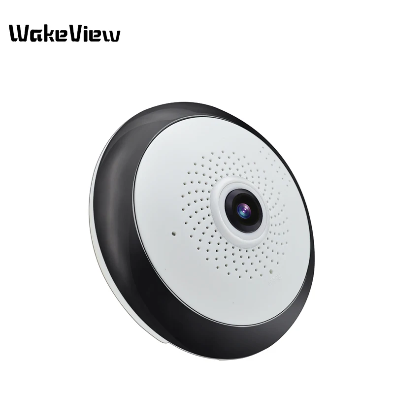 WakeView Full view WIFI 360 Degree Two way audio Panoramic 1.3MP/2MP/3MP Fisheye Wireless Smart IP Camera support 128g app ICSEE |
