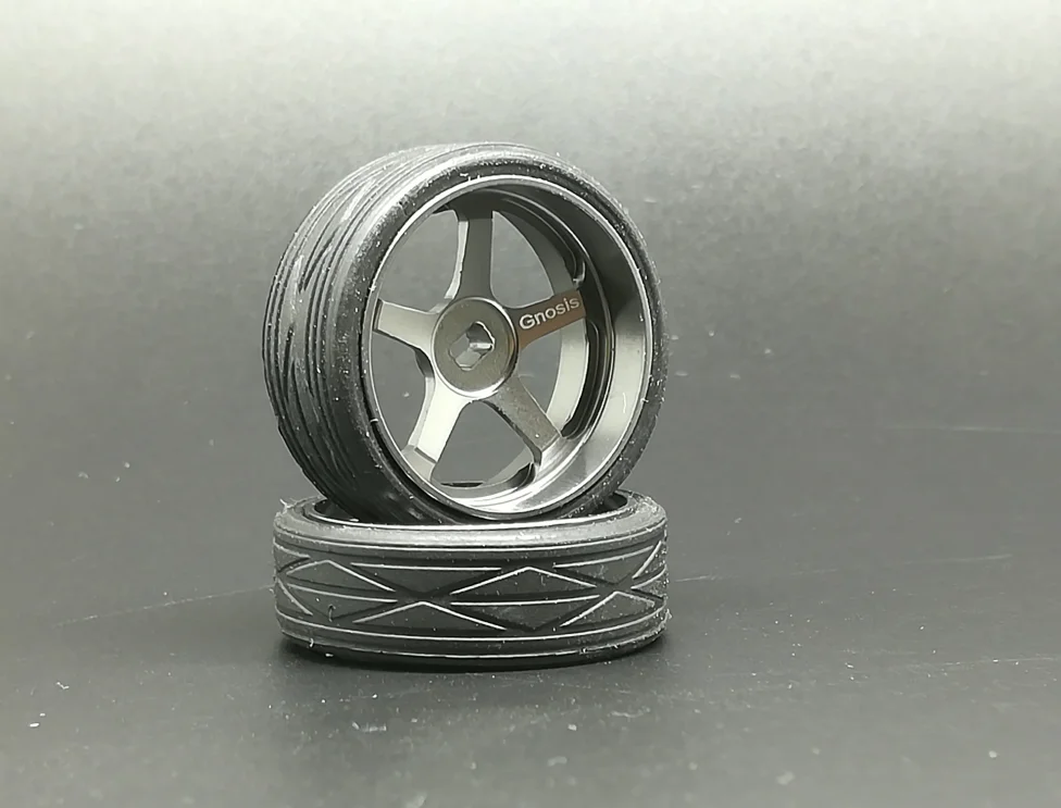 

RC1/28 Mosquito MINI-Q MINI-Z MINI-D DRZ Weili Mosquito Car Metal Wheel Racing Tire