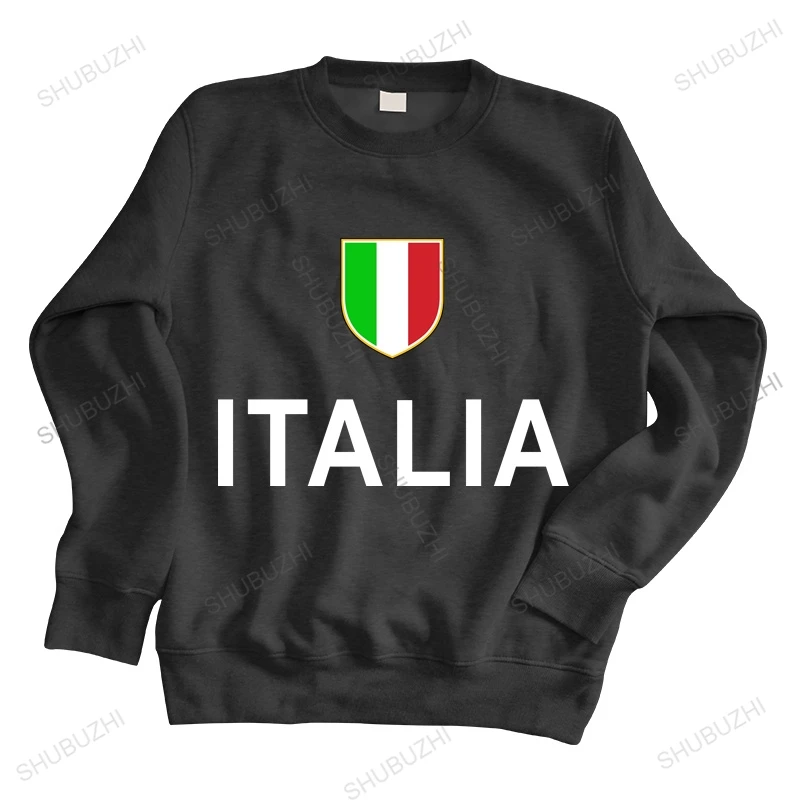 

Толстовка мужская приталенная с круглым вырезом, кофта с капюшоном, Италия, Итальянский футбол, толстовка, топы унисекс