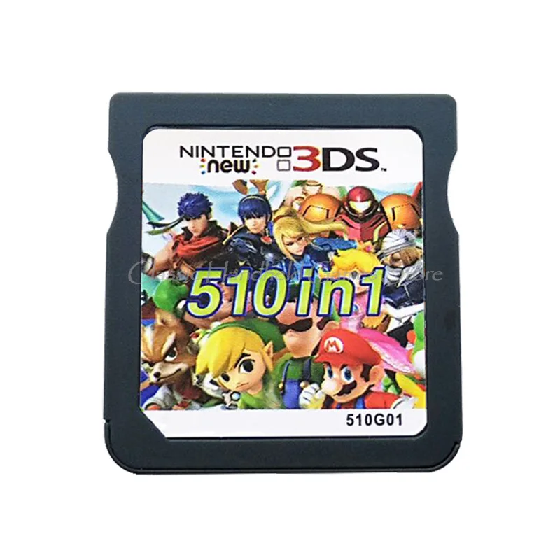 Картридж для игровой консоли Nintendo DS 3DS 2DS 510 в 1G01|Запасные части| |