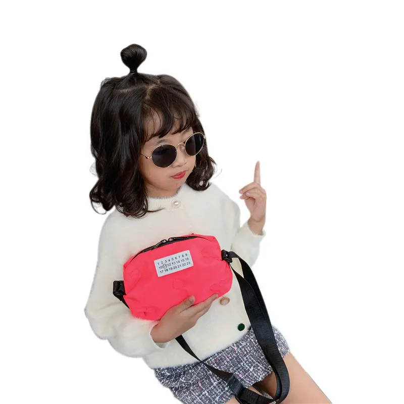 

New Lovely Toddler Baby Children Kids Girls Fashion Shoulder Nylon Bag Kids Number Casual Handbag