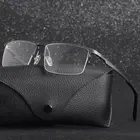 Очки с полуободковой металлической оправой для мужчин и женщин светильник кие очки для близорукости из алюминиево-магниевого сплава