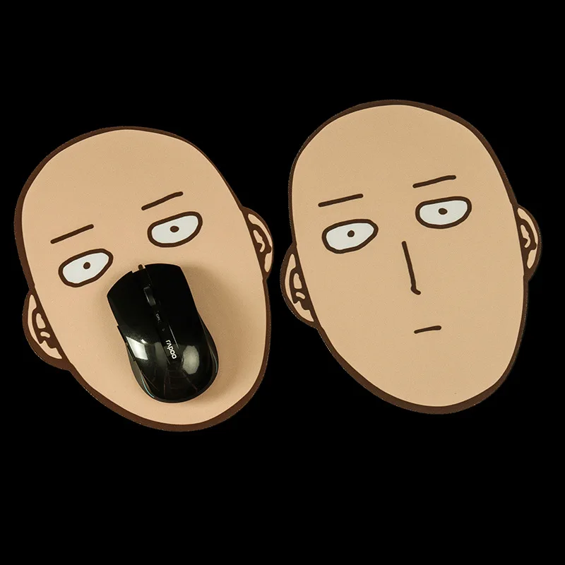 Коврик для мыши с одним дыроколом мужчин реквизит косплея из аниме Сайтама