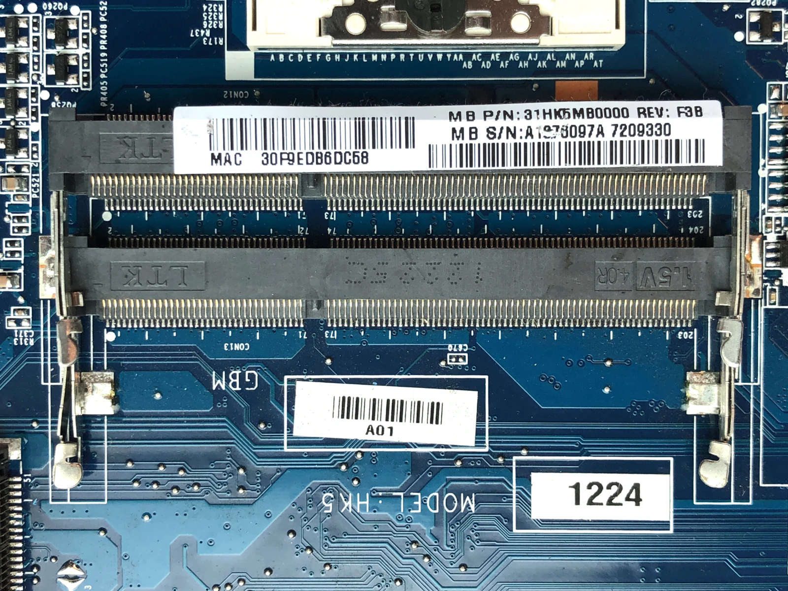 Высококачественная материнская плата A1876097A DA0HK5MB6F0 для SONY SVE151D11L SVE151 MBX 269 HM76