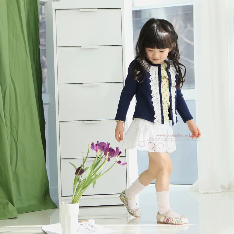 На весну и осень тонкая детская одежда кардиган для девочек Детское пальто с