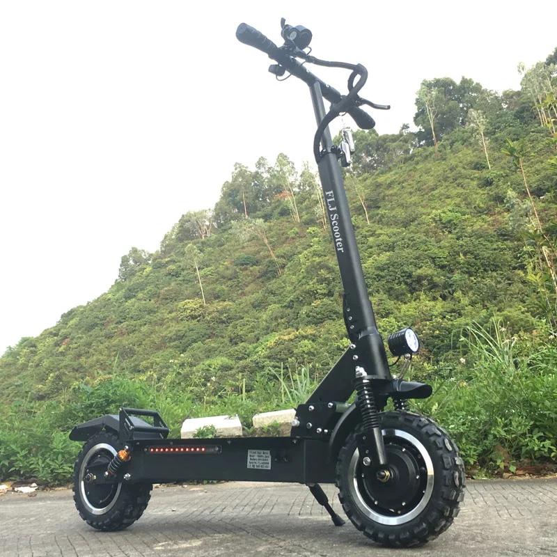 FLJ T113 60V/3200 Вт двойной мотор электрический скутер с большинством сильная мощность
