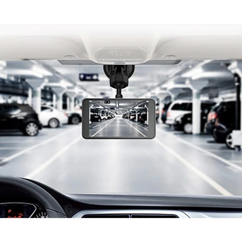 4-Inch Press Screen Driving Recorder High Definition Night Vision 1080P Pixels Resolution Wide Angle Lens |
