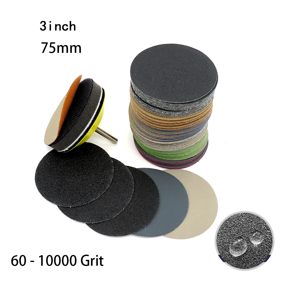 

Шлифовальные диски VIBRATITE 3 дюйма, 60-10000 зернистость