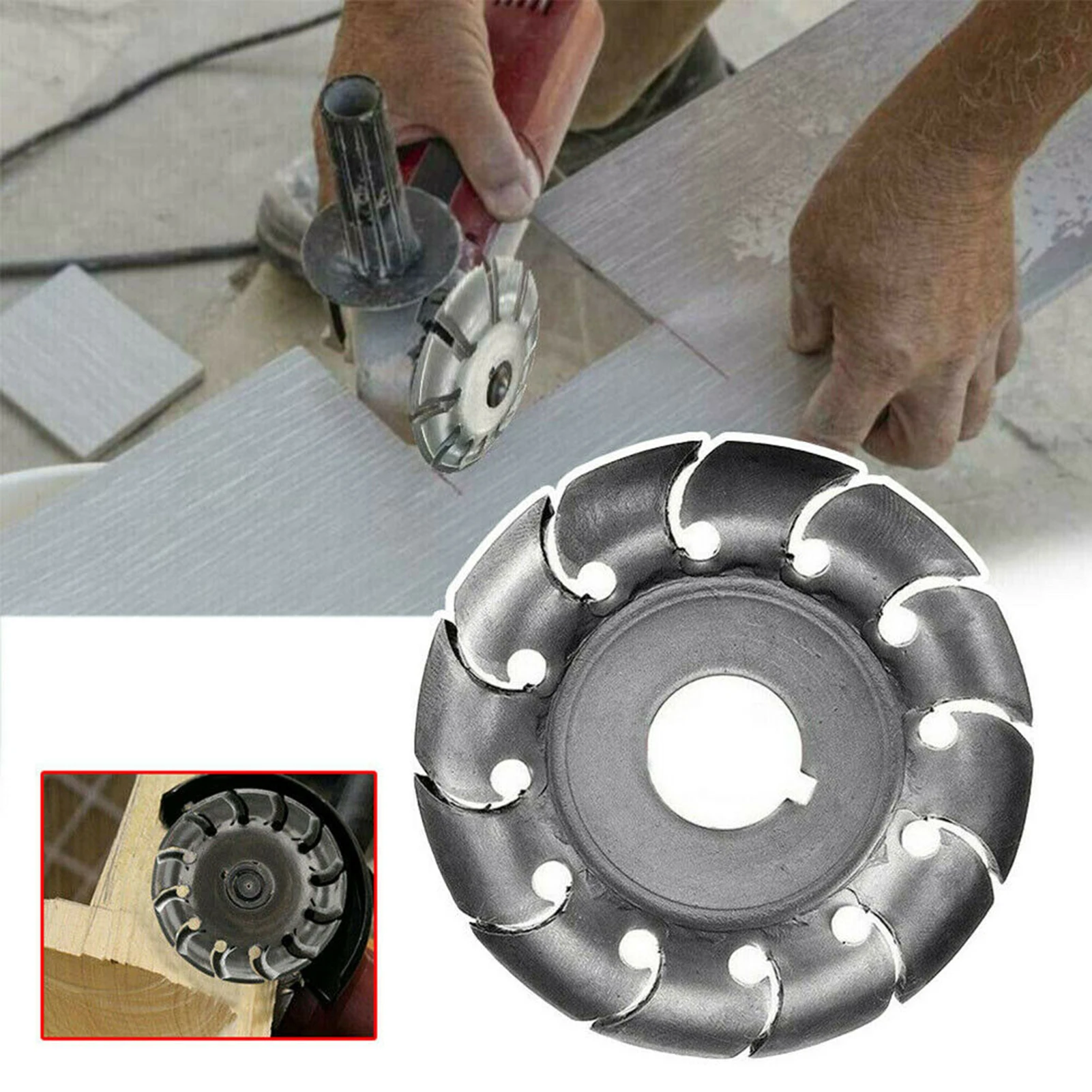 

KKMOON деревообрабатывающий диск для электрической угловой шлифовальной машины, диск для резьбы по дереву, формовки, электроинструмент, аксес...