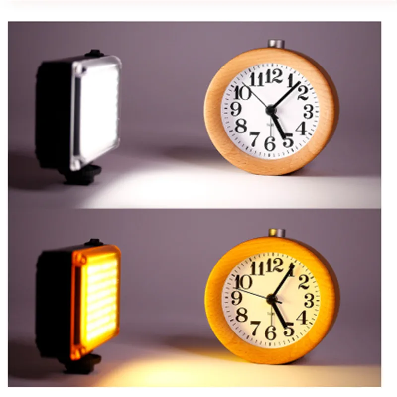 In Stock Russia Ulanzi 96 112 LED Video Light Photo Lighting on Camera Cold Shoe Lamp for iPhone X 8 Camcorder Canon Nikon DSLR |