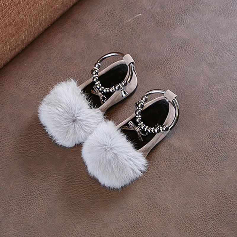 Детская обувь для девочек Новинка сезон осень кожаные туфли Теплый плюш без